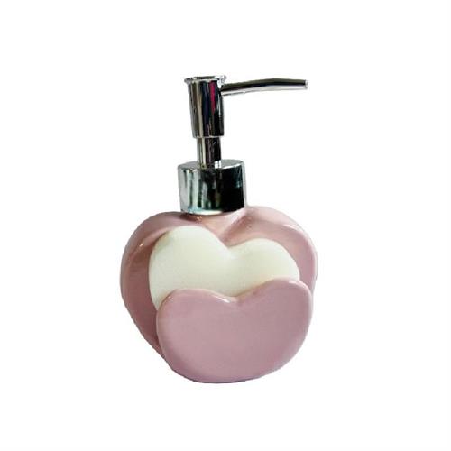 Dispenser di sapone con spugnetta, rosa Claraluna