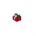 Composizione regalo con 4 lavette rosse