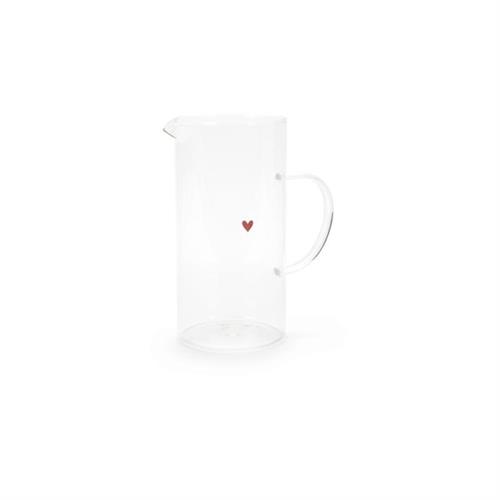 Brocca in vetro borosilicato Queen 15.5x20cm