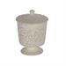 Barattolo Sale Volute bianco Ceramiche Virginia
