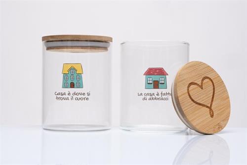 Barattolo borosilicato casa Emmebi