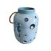 Lanterna Cavalluccio marino turchese Ceramiche Virginia