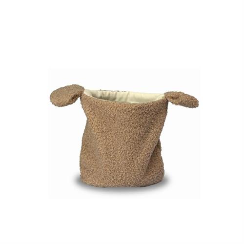 Sacchetto Teddy con orecchie color Lino