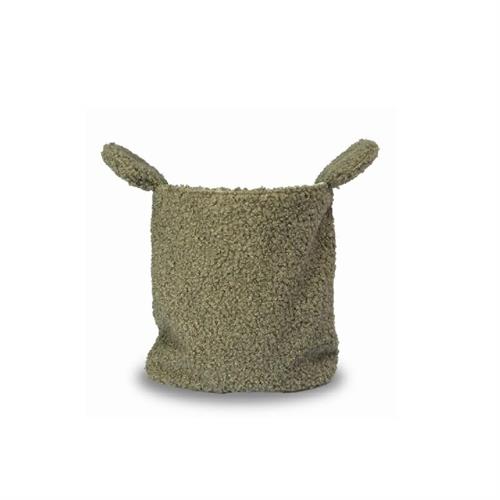 Sacchetto Teddy con orecchie color verde