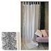 Tenda Cloe bianca con pizzo laterale l'Atelier17