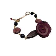 Bracciale con fiore