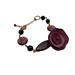 Bracciale con fiore