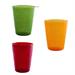 Bicchiere Memento Synth Lime,Red & Mandarin (3PZ)