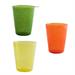 Bicchiere Memento Synth Lime, Yellow & Orange (3PZ)