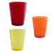 Bicchiere Memento Synth Red, Yellow & Orange (3PZ)