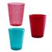 Bicchiere Memento Synth Strawberry, Turquoise & Red (3PZ)