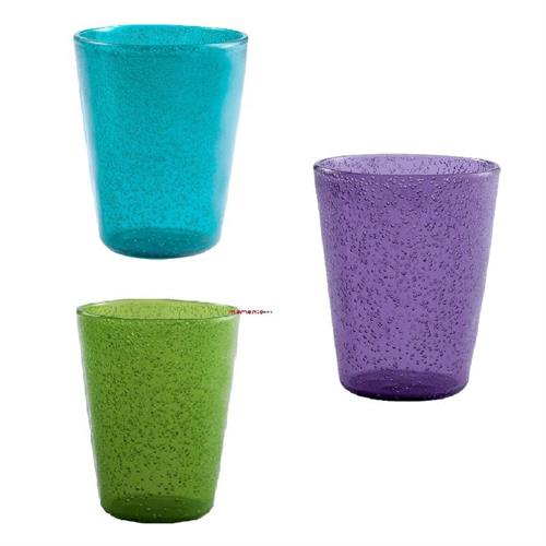 Bicchiere Memento Synth Turquoise, Violet & Lime (3PZ)