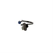 Anello quadrifoglio palladio L'Oca Bianca