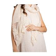 Pashmina Caterina bianco Chez Moi