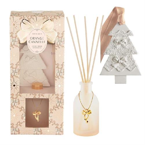 Cofanetto regalo diffusore profumo ambiente Orange Cannelle Mathilde M.