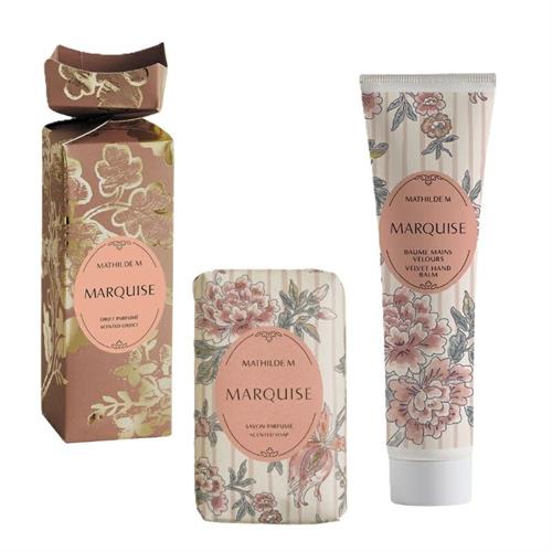 Cofanetto regalo crema mani e sapone Marquise Trésor de Fleurs Mathilde