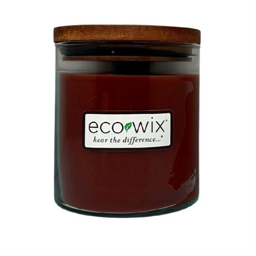 Colonial Candle Ecowix con stoppino in legno Mahogany & Tobacco
