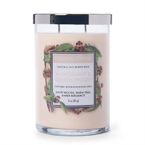Colonial Candle Classic Mahogany & Sandalwood