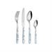 Servizio 24 posate Neva China Roses light blue