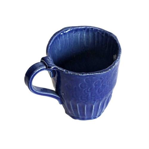 Set di due mug linea Pesce pietra blu Capri