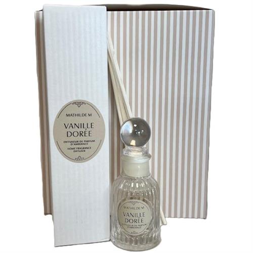 Diffusore profumo d'ambiente con midollini - Vanille Dorée Mathilde