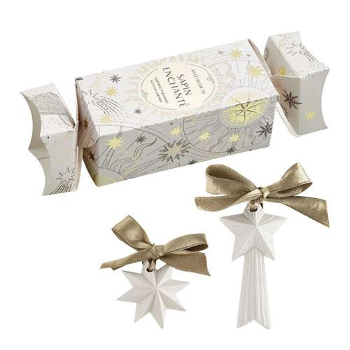 Scatola sorpresa a caramella con gessetti profumati Sapin Echanté