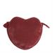 Pochette Coeur in velluto rosa MBTRTRVE0010