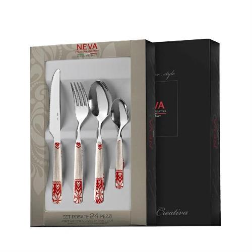Servizio 24 posate Neva Christmas Chalet BD1560124