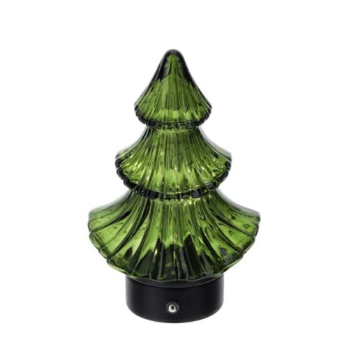Lampada Led Albero vetro verde