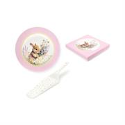 Set piatto torta con paletta linea Dorothy