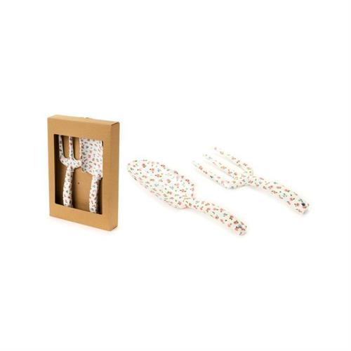 Set Paletta e Rastrello in alluminio decorato