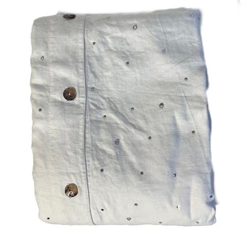 Copripiumone tempestato di cristalli Arte Pura