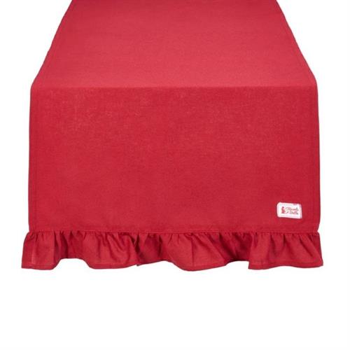 Runner rosso con balza