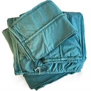 Completo letto matrimoniale in puro cotone Lago Arte Pura