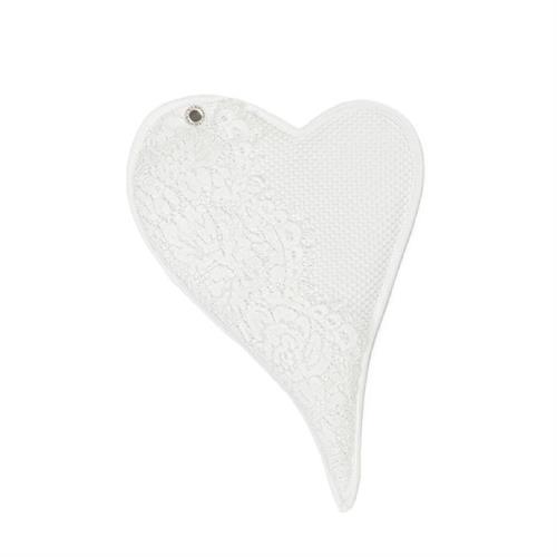 Cuore decoro in pizzo Arte Pura
