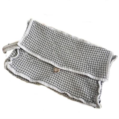 Bag wafer con bottone Agoya Pensiero Arte Pura