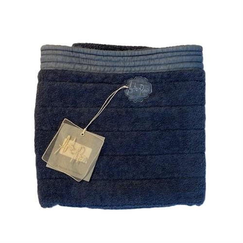 Tappeto in spugna con bordo in lino Baltico old Arte Pura