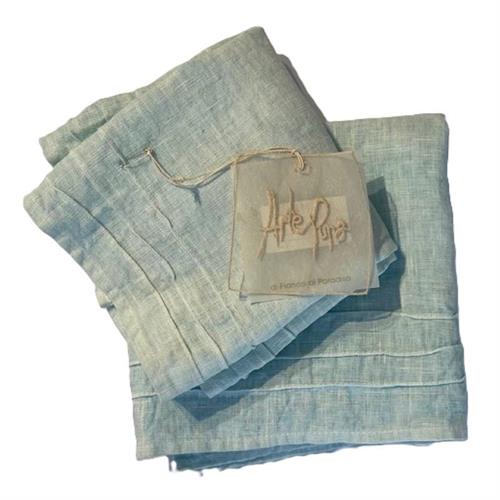 Set asciugamani viso e ospite in lino pesante Vita old Arte Pura