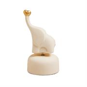 Carillon elefantino cuore oro