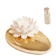 Diffusore di profumo fiore di loto oro