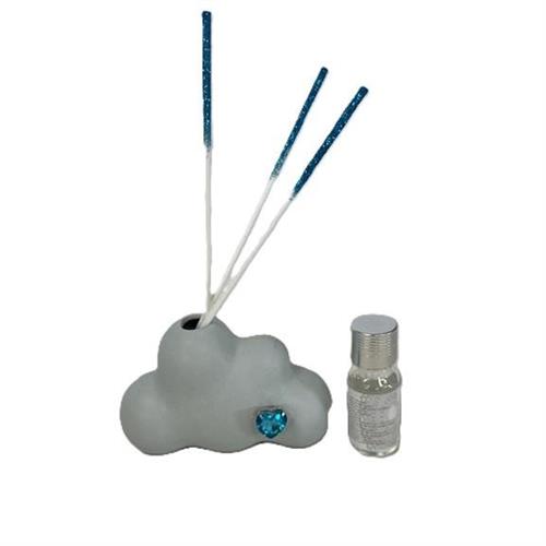 Profumatore nuvoletta con cuore azzurro