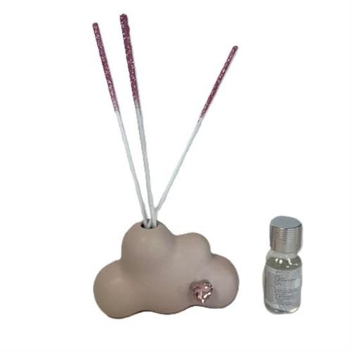 Profumatore nuvoletta con cuore rosa