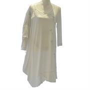 Abito al ginocchio con pizzi Arte Pura TG.M