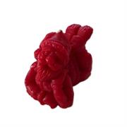 Babbo Natale sdraiato candela