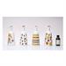 Set 4 oliere in ceramica fantasie assortite, con olio
