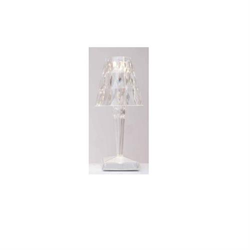 Lampada Led Ricaricabile Trasparente
