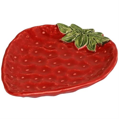 Mini piattino Fragola rosso
