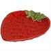 Mini piattino Fragola rosso