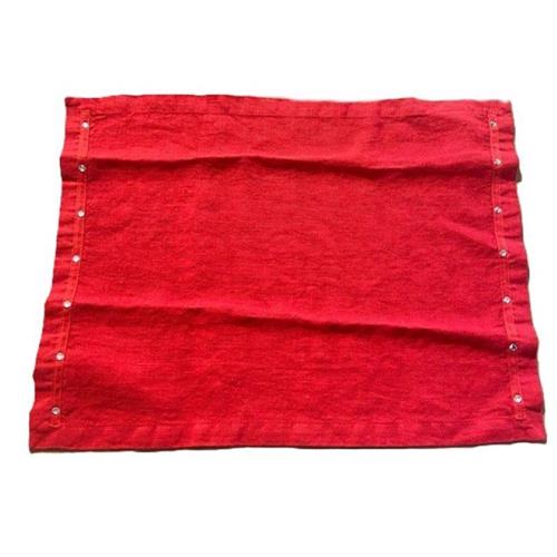 Tovaglietta in lino, Bolero con cristalli Arte Pura