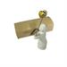 Kit 4 bimba memoclip cuore oro